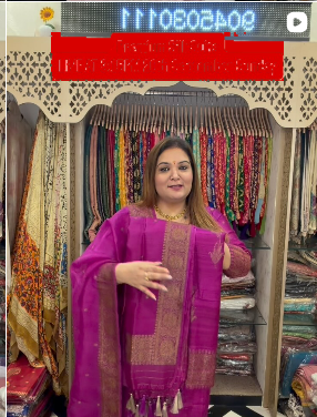 Purple Premium Silk Suit